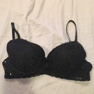 Jessica Simpson- Black Lace Push-up bra- size 36C